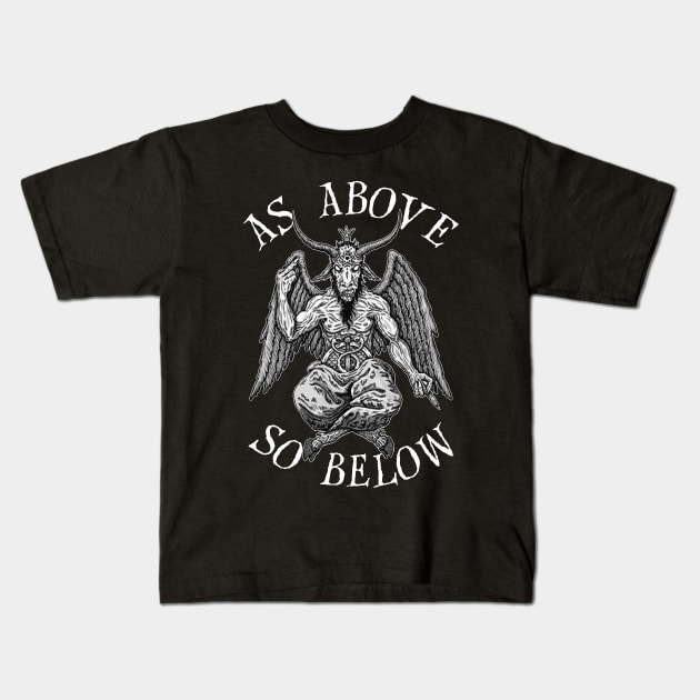 As above, so below - Azhmodai 2019 Kids T-Shirt by azhmodai